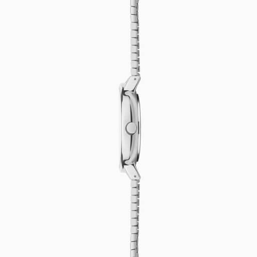 Easy Reader White Dial With Silver SS Case & Expan