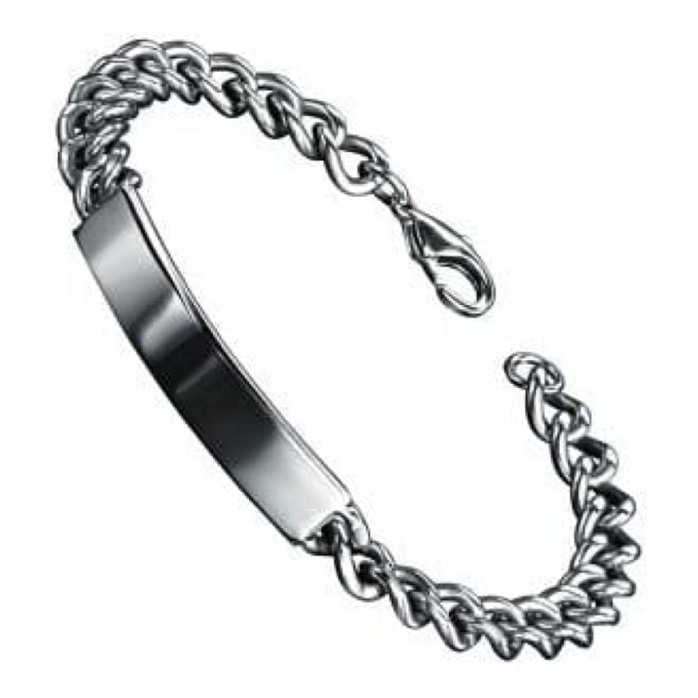 Gents Stainless Steel ID Bracelet