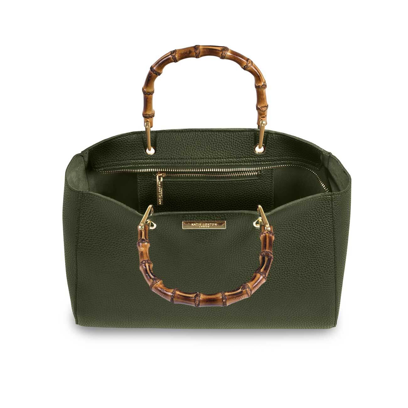 Avery Bamboo Bag | Khaki