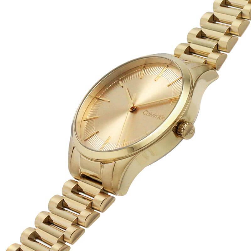 Iconic 35mm Gold Sunray Dial & Bracelet Watch