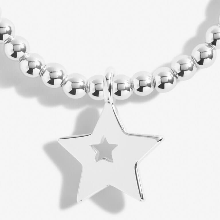 Celebration Set | Happy Birthday | Silver | Set Of 3 Bracelets | 17.5cm Stretch
