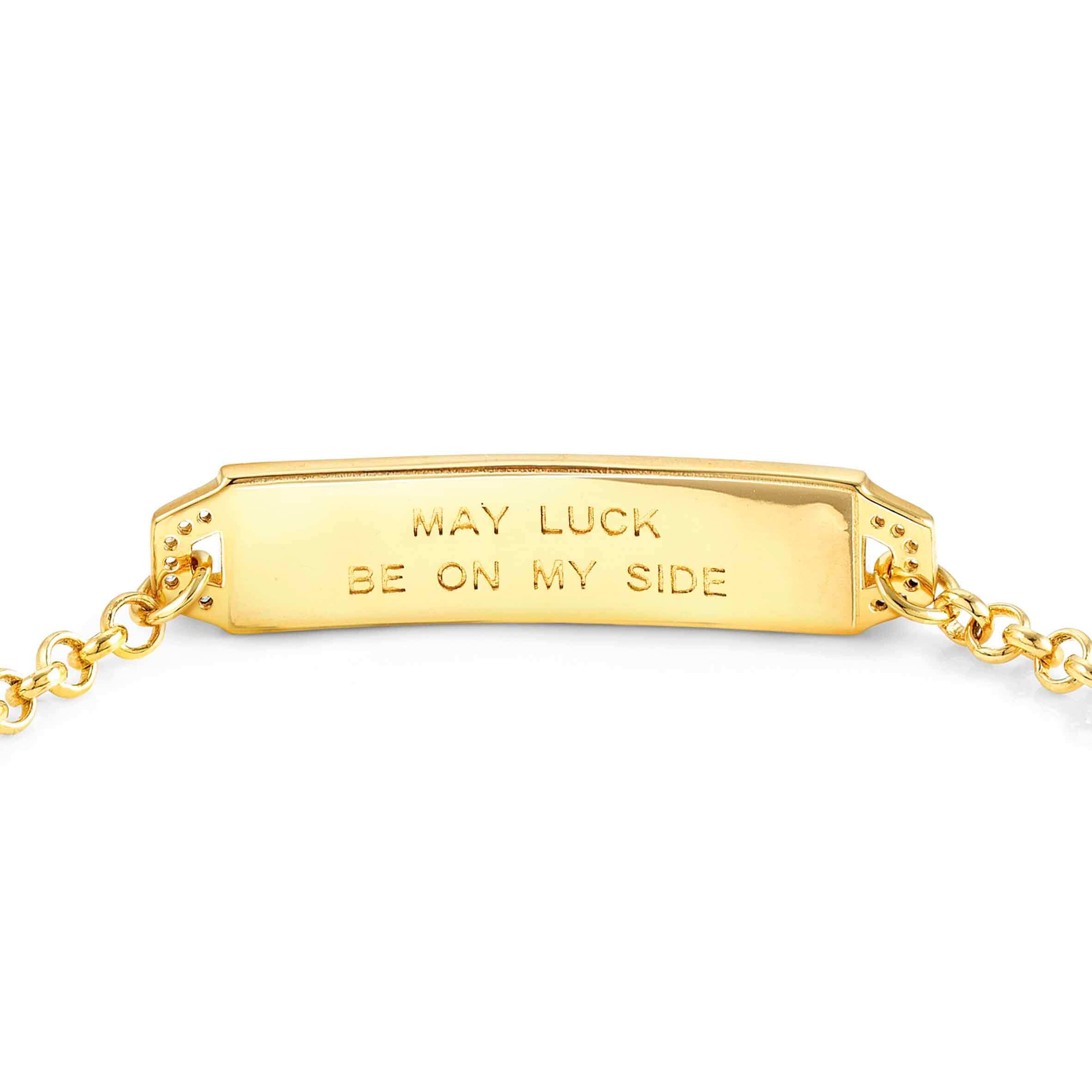 Talismani 18K Gold Bracelet With Horseshoe Pendant