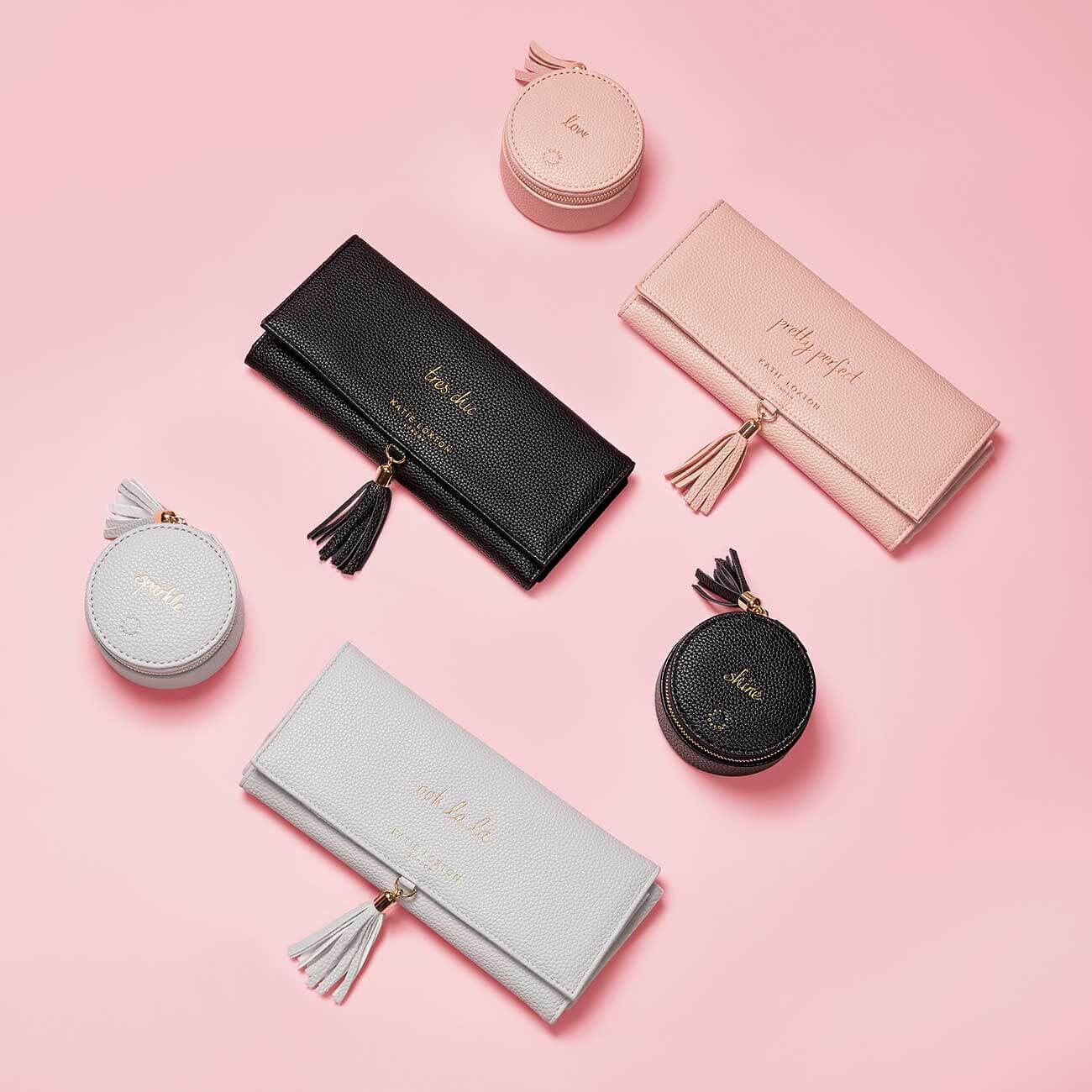 Tassel Jewellery Roll | Pretty Perfect | Blush Pink