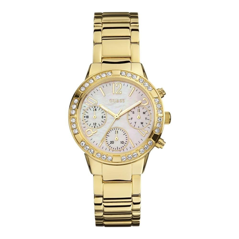 Womens Multi-dial Sports Watch 'Mini Glam Hype' Gold