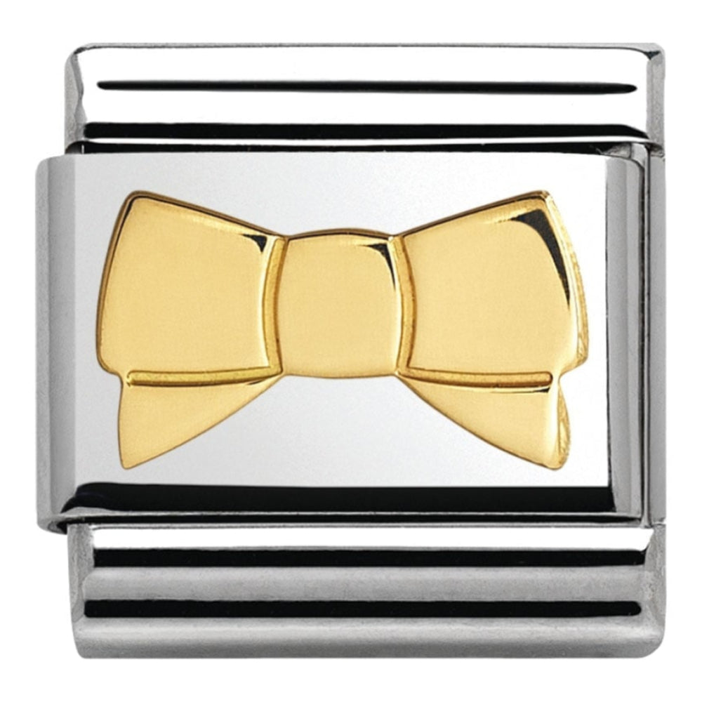 Classic Gold Bow Link
