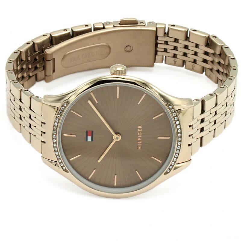 Rose Gold Bracelet Gray Womens Watch