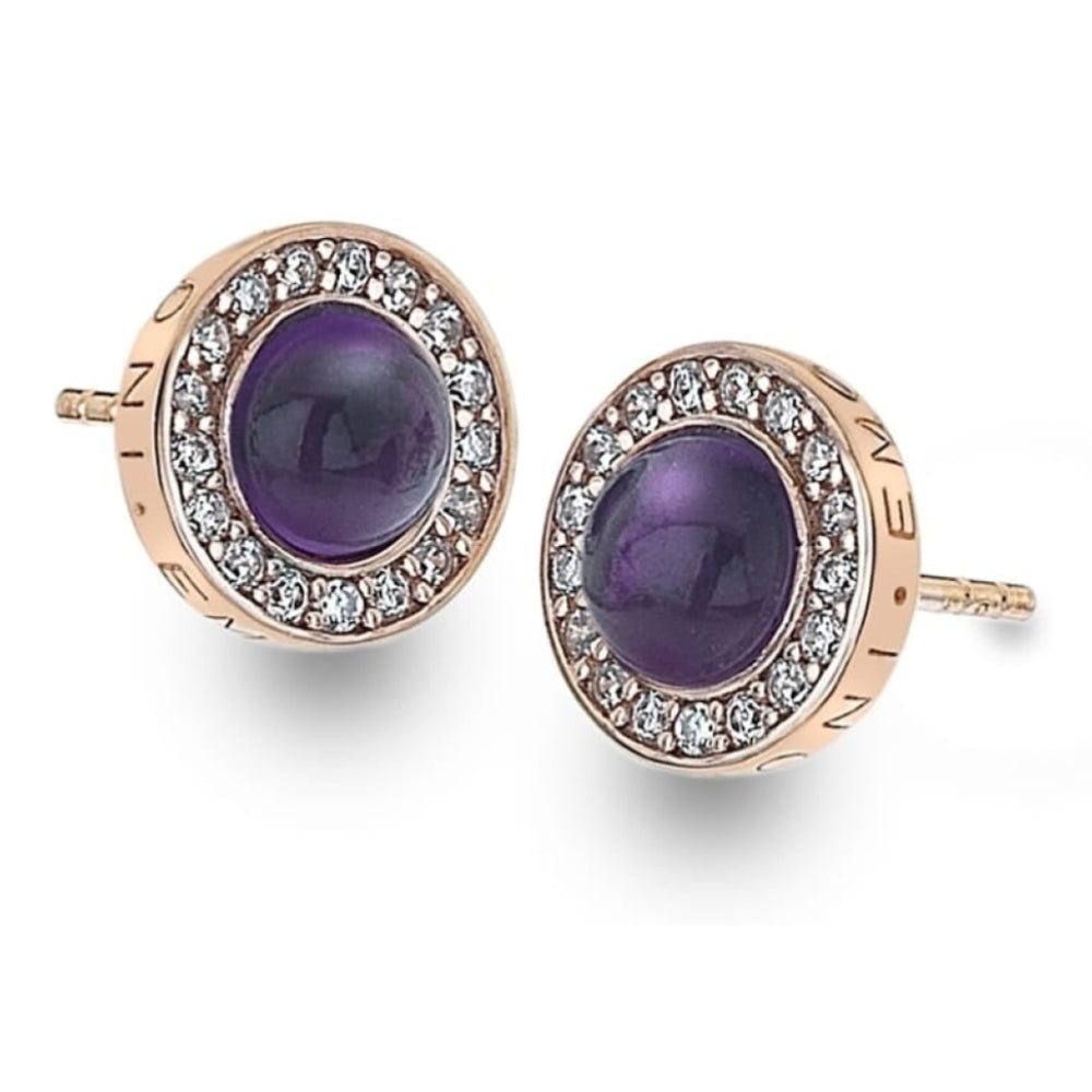Giove Fantasy Rose Gold Plated Earrings