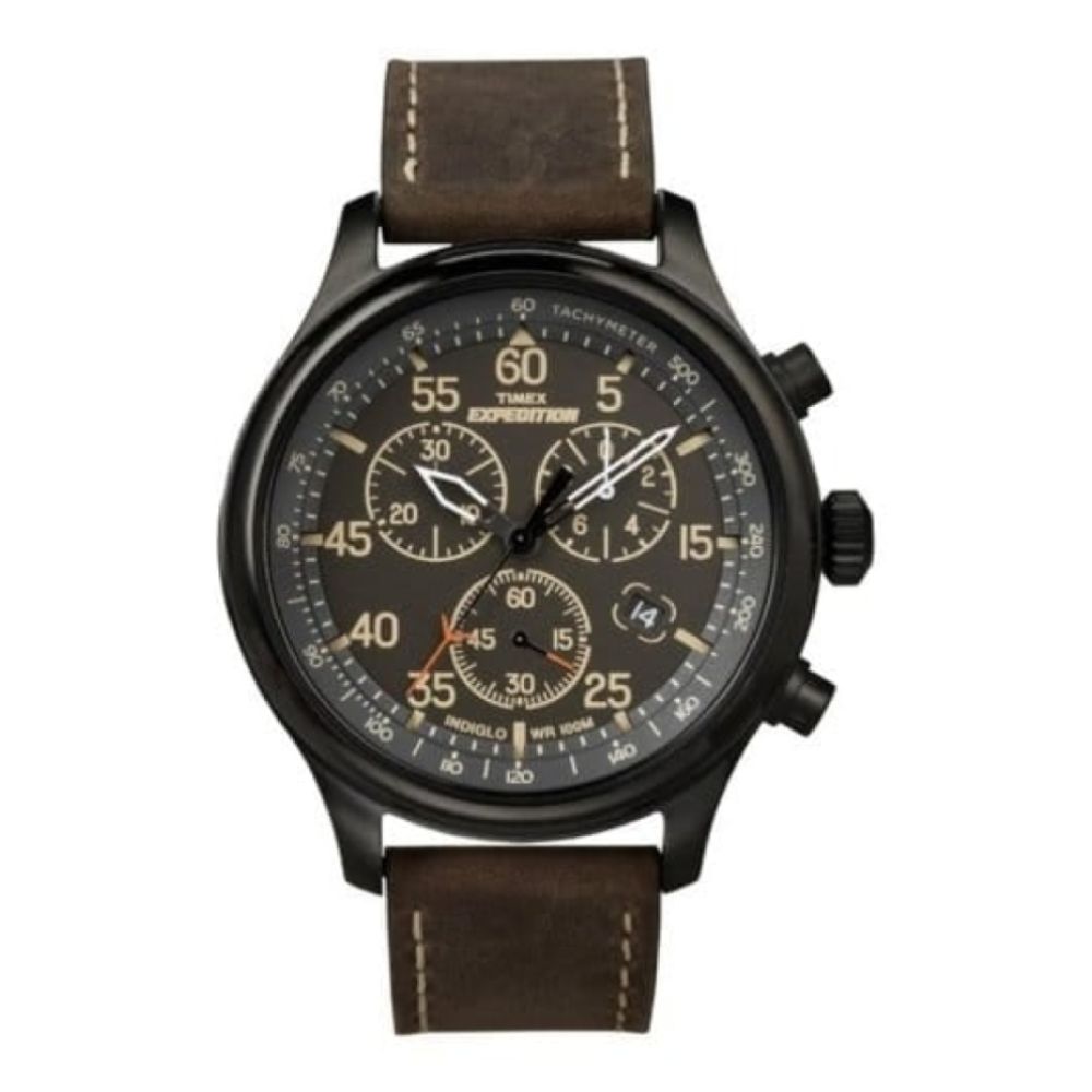 Gents Expedition Brown Chronograph Watch