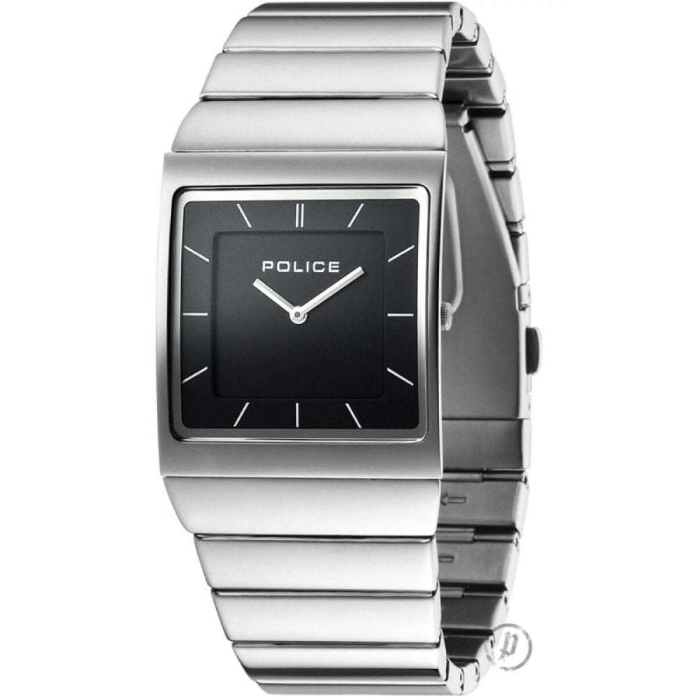 Stainless Steel Black Dial With Bracelet Strap SKYLINE-M Gents Watch