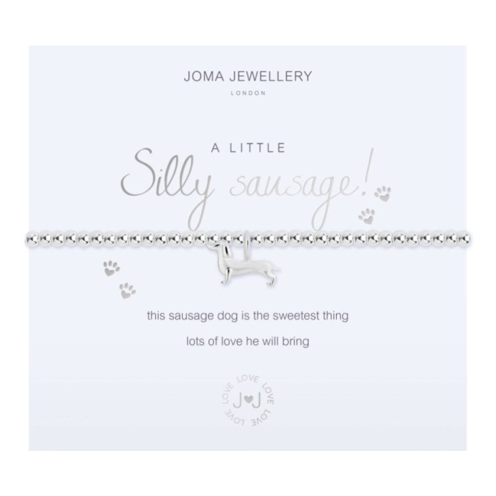 A Little | Silly Sausage | Bracelet | 17.5cm Stretch