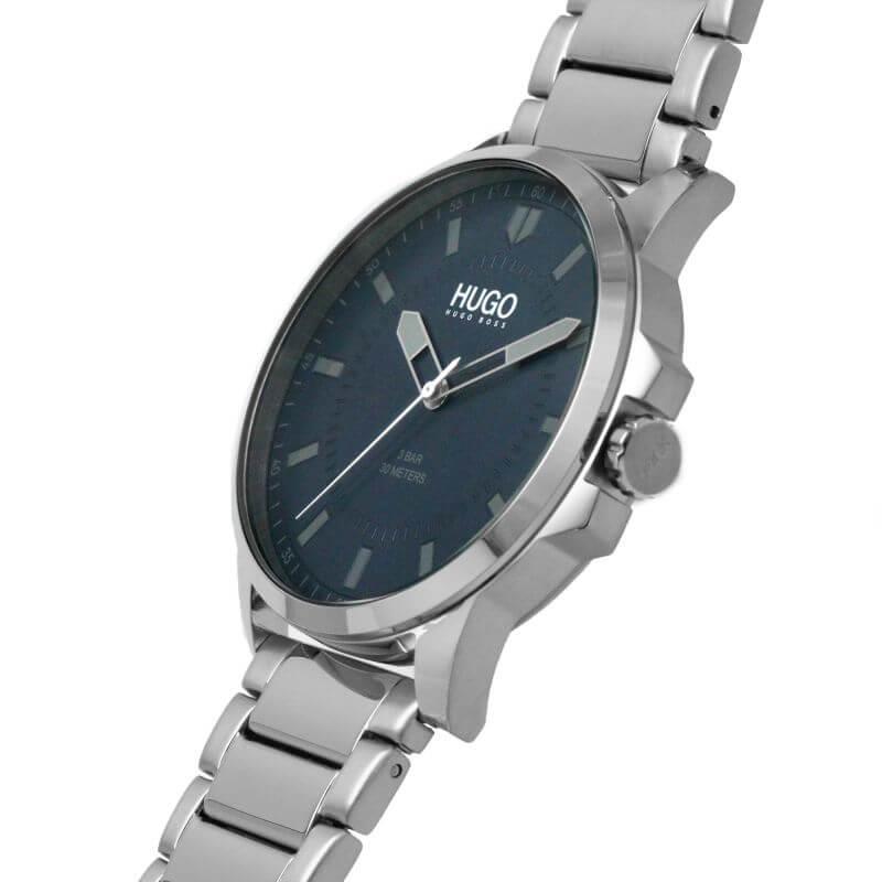 FIRST Blue Dial & Stainless Steel Bracelet Strap Gents Watch