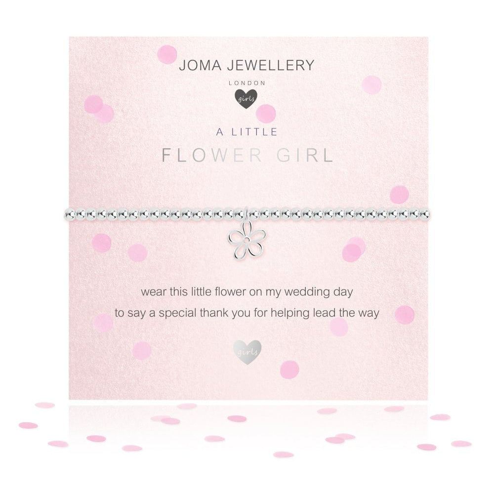 A Little | Flower Girl Bracelet | Children's | 15.5cm Stretch