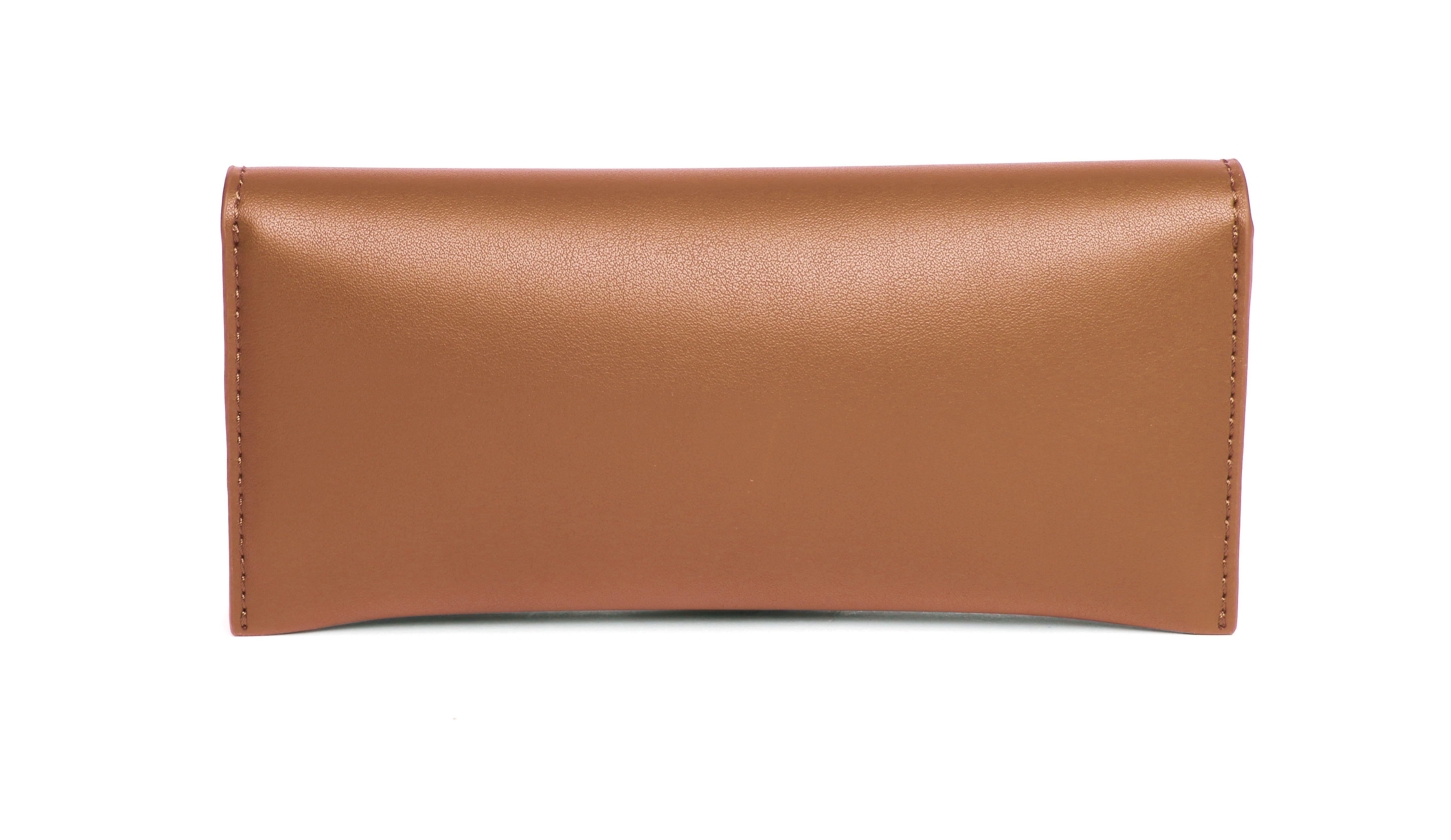 Rome Glasses Case In Tan