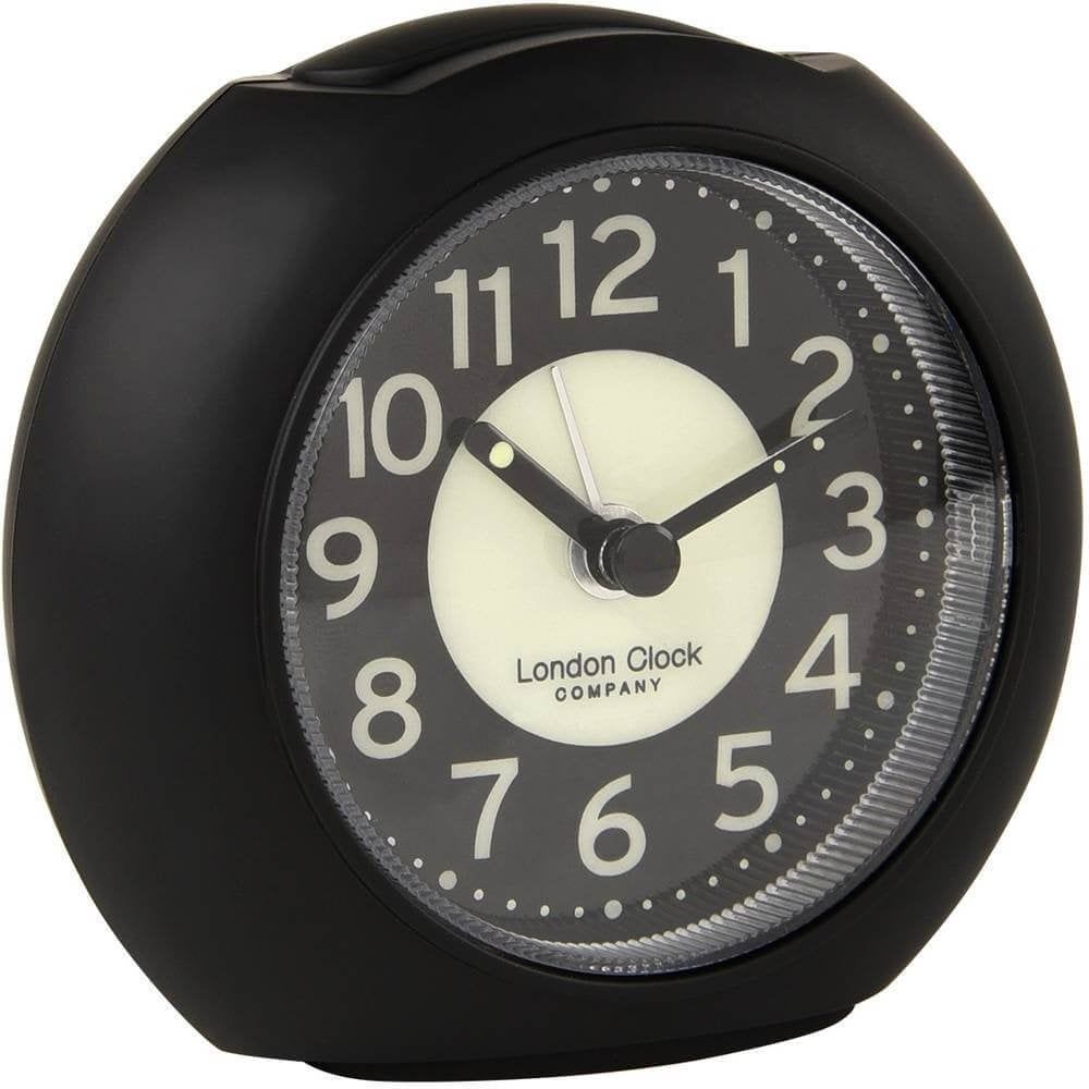 Round Alarm Black Rubberised F