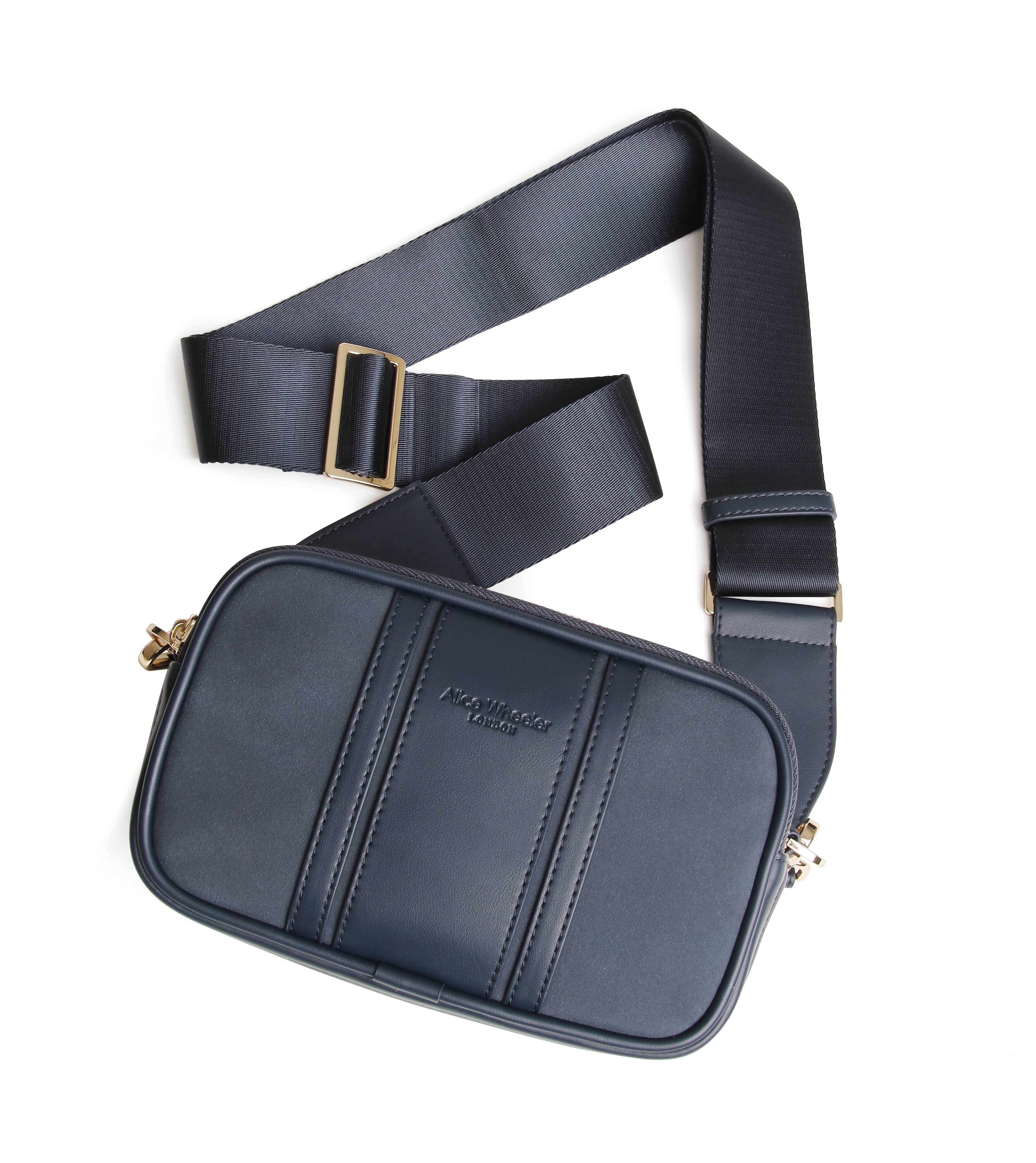 Madrid Cross Body Bag In Navy