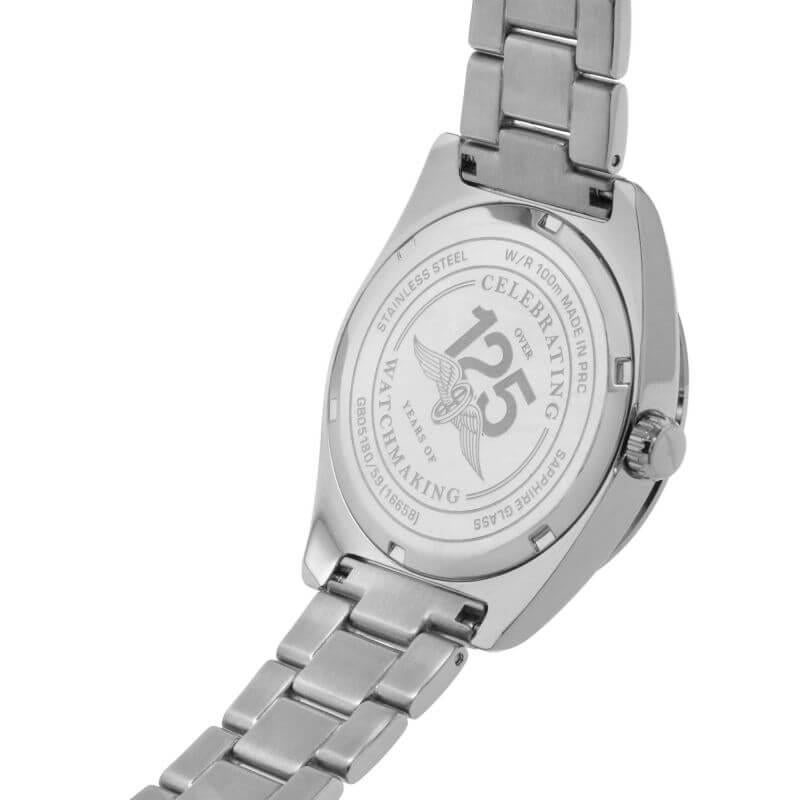 Henley Quartz Sapphire Silver Dial Gents Watch