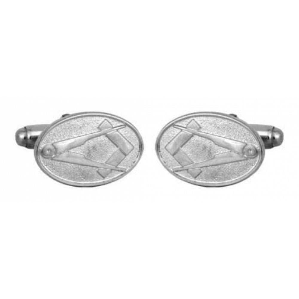 Sterling Silver Masonic Cufflinks