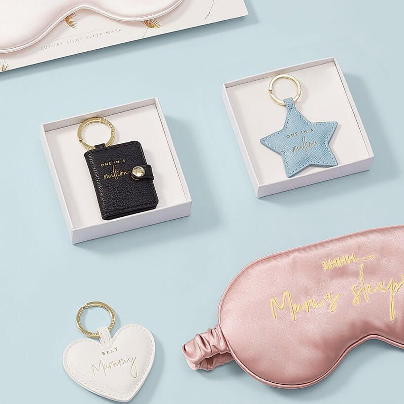 Beautifully Boxed Photo Keyring | One In A Million | Black