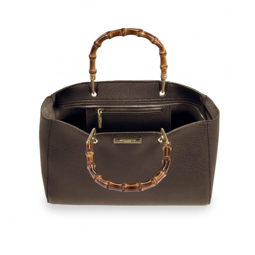 Avery Bamboo Bag | Brown