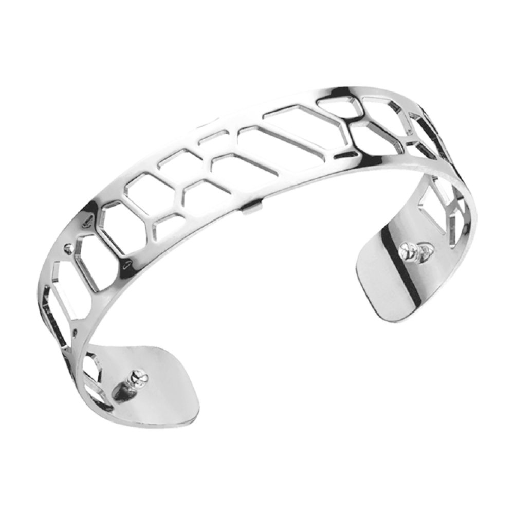 Silver Plated Nest Patteren 14MM Cuff