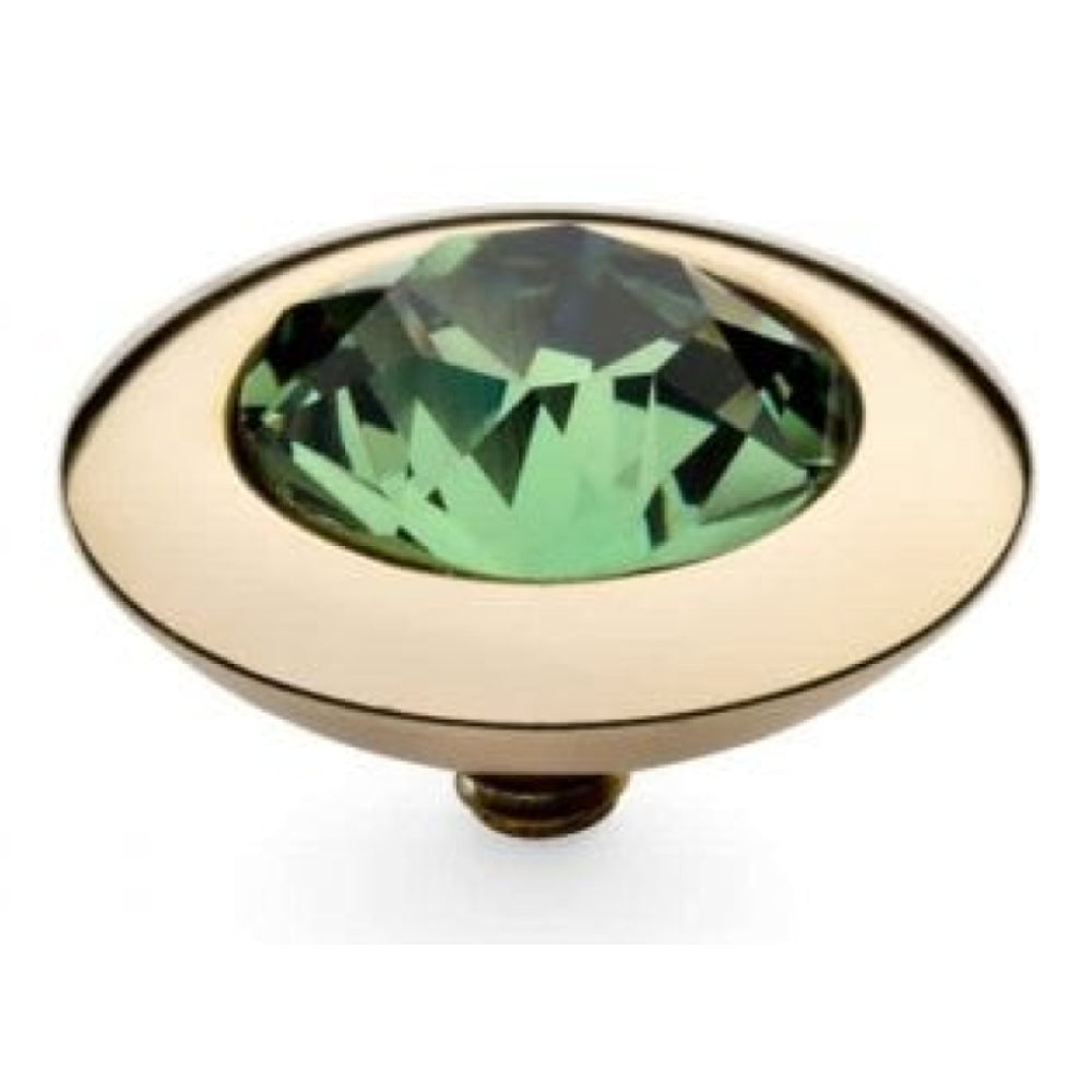 Famosa Gold 13mm Tondo Ring Top Erinite
