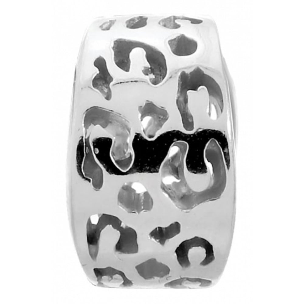 Leopard Cut Sterling Silver Charm