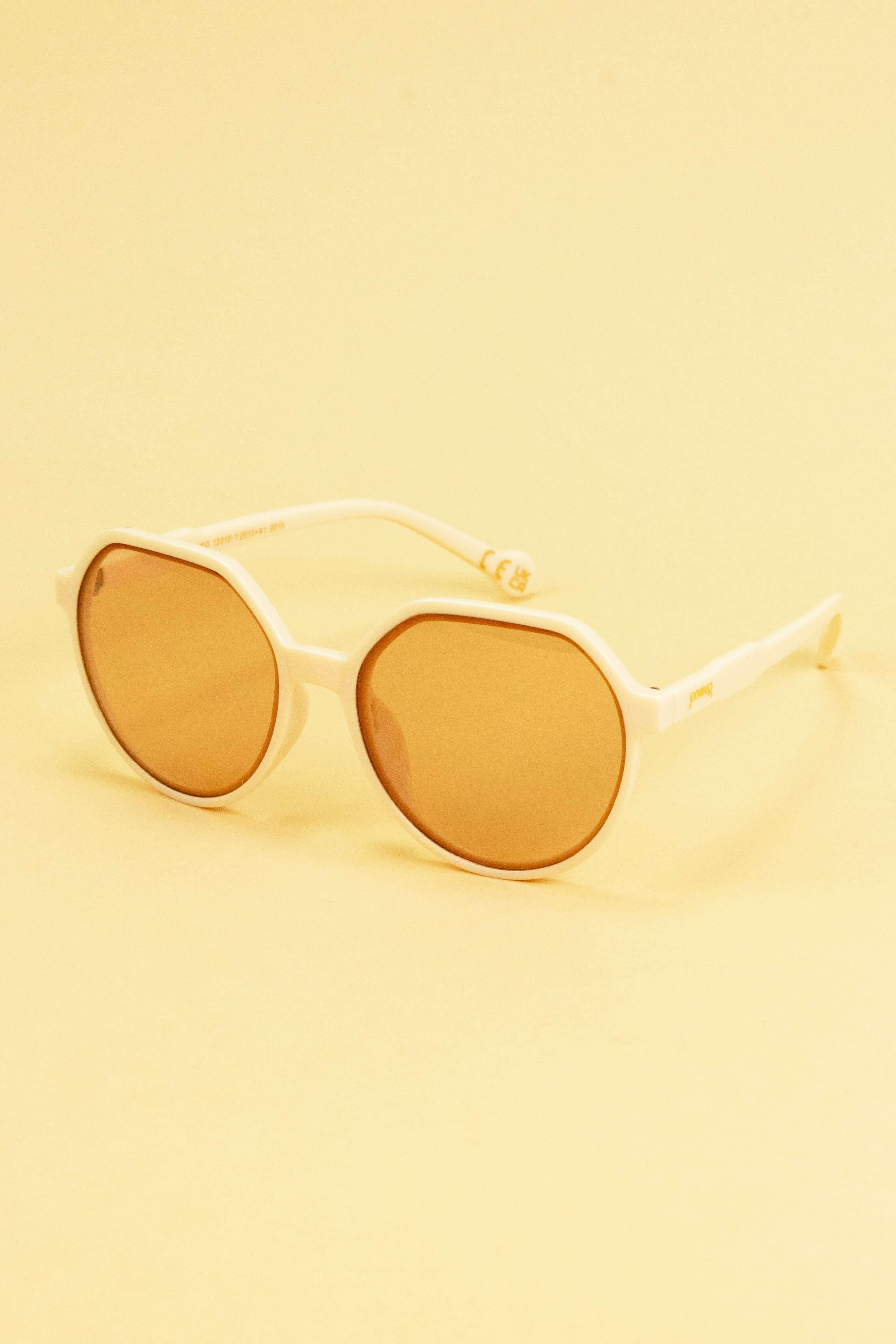 Katya - Cream Sunglasses