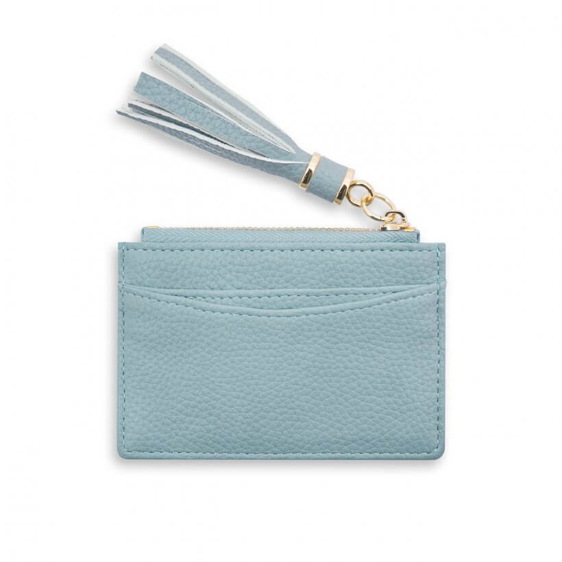 Sophia Tassel Coin/Card Purse | Pale Blue
