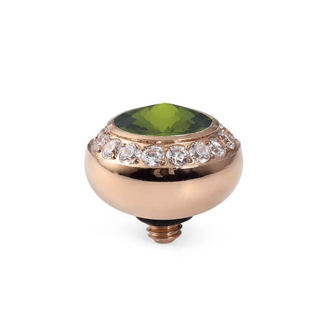 TONDO Deluxe (RG/P) 10mm Olivine Top