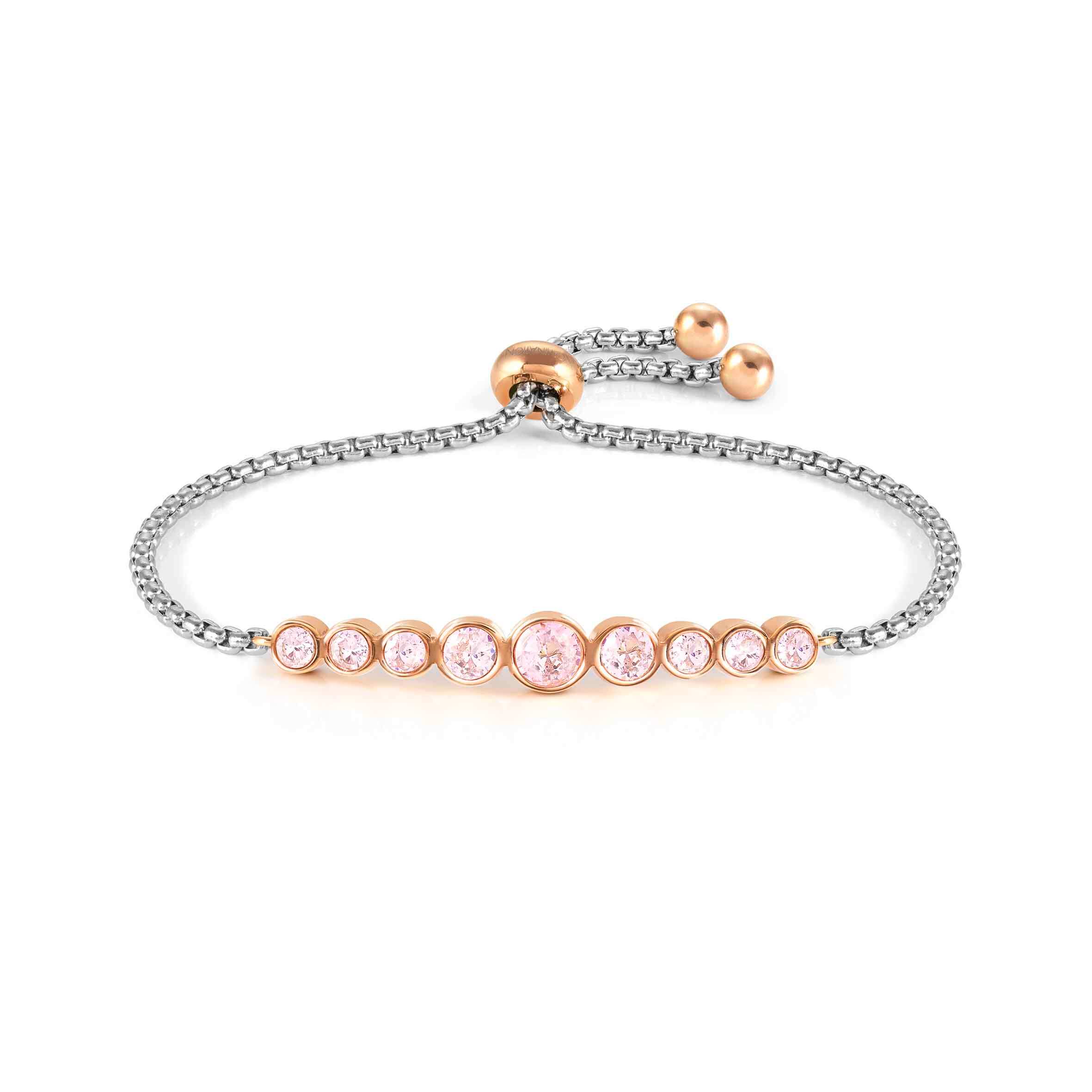 Milleluci Bracelet With Pink Round CZ