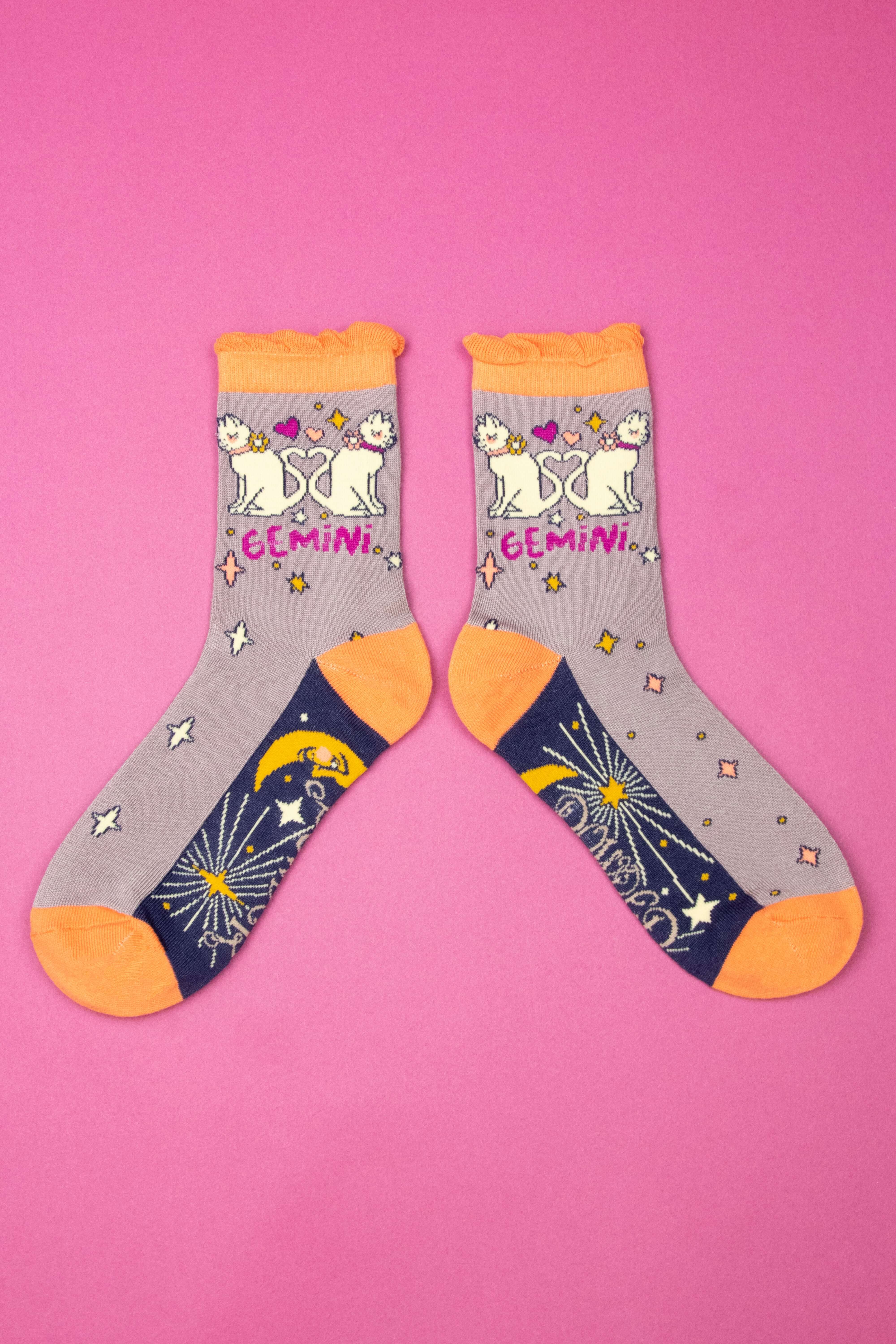 Zodiac Ankle Socks Gemini (21st May - 20th June)