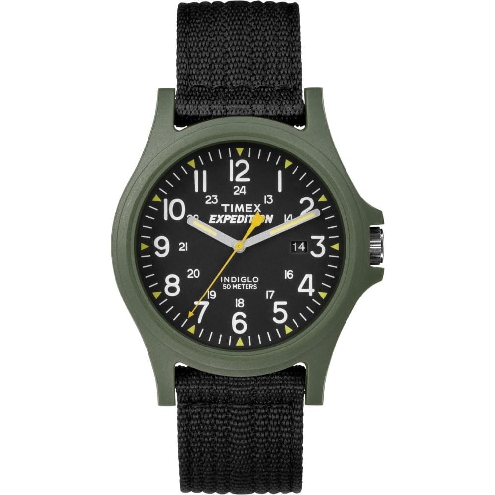 EXPEDITION ACADIA GREEN CASE BLACK STRAP