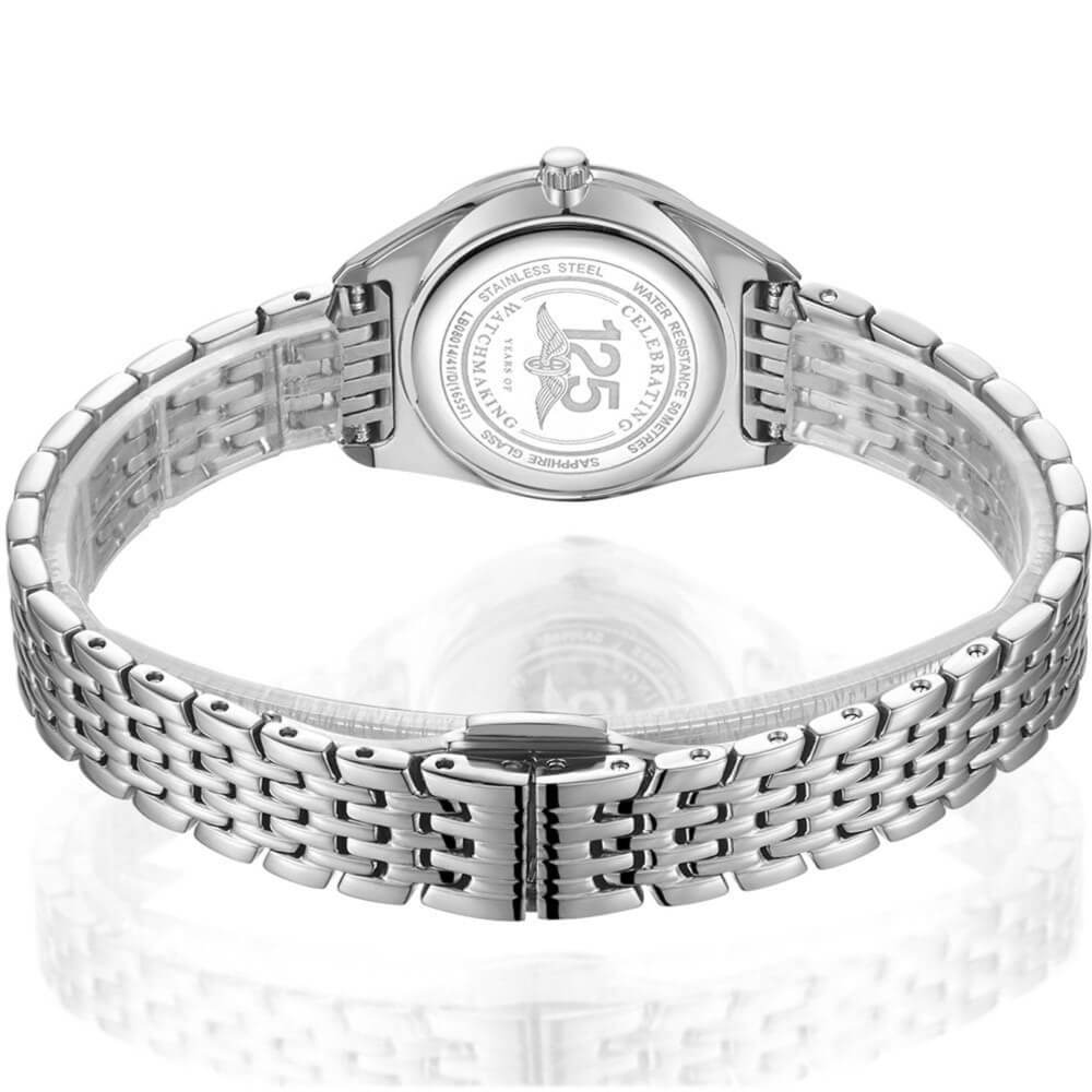 Ultra Slim Ladies Silver Bracelet Watch