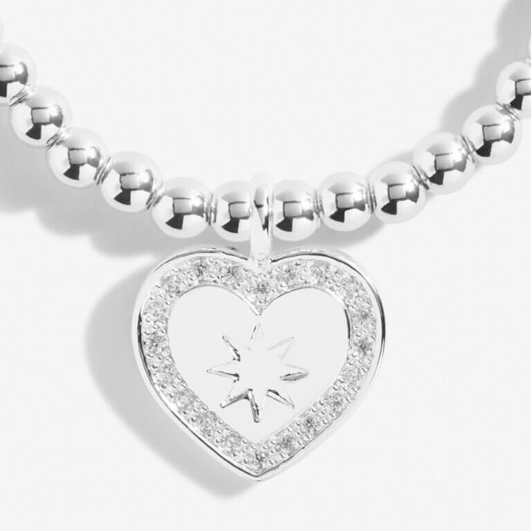A Little | Friendship Knows No Distance | Silver | Bracelet | 17.5cm Stretch