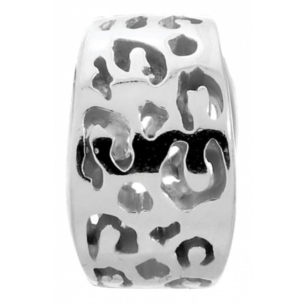 Leopard Cut Sterling Silver Charm