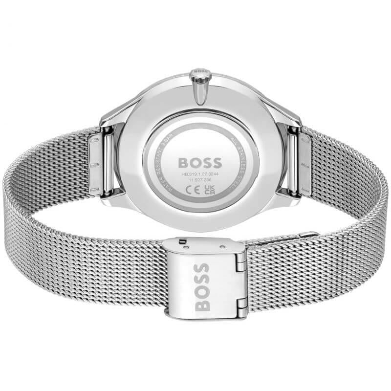 Pura Green Dial Steel Mesh Bracelet Ladies Watch