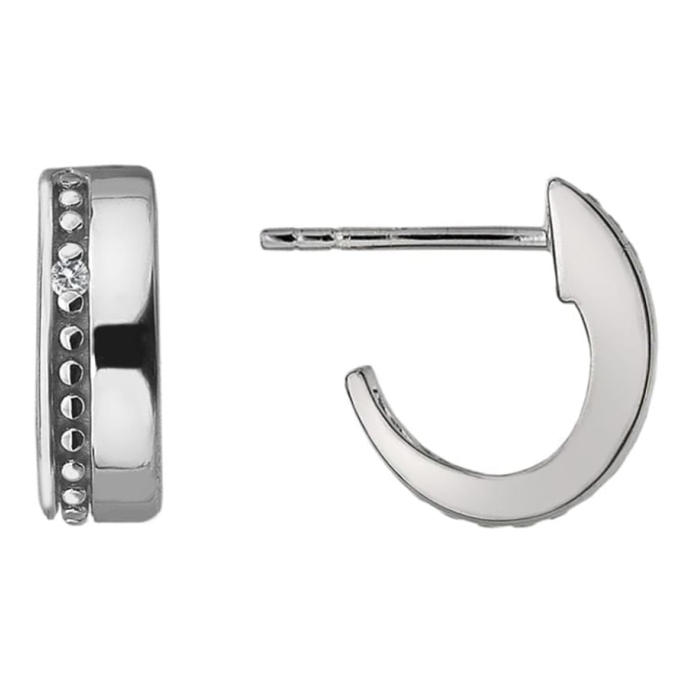Sterling Silver Trio Hoop Earrings
