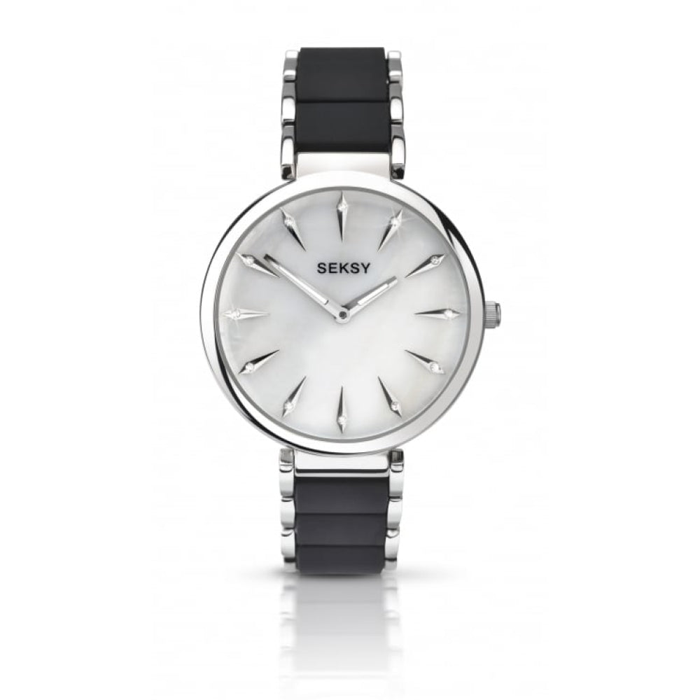 Ladies' Wristwatch With Pearlescent Dial