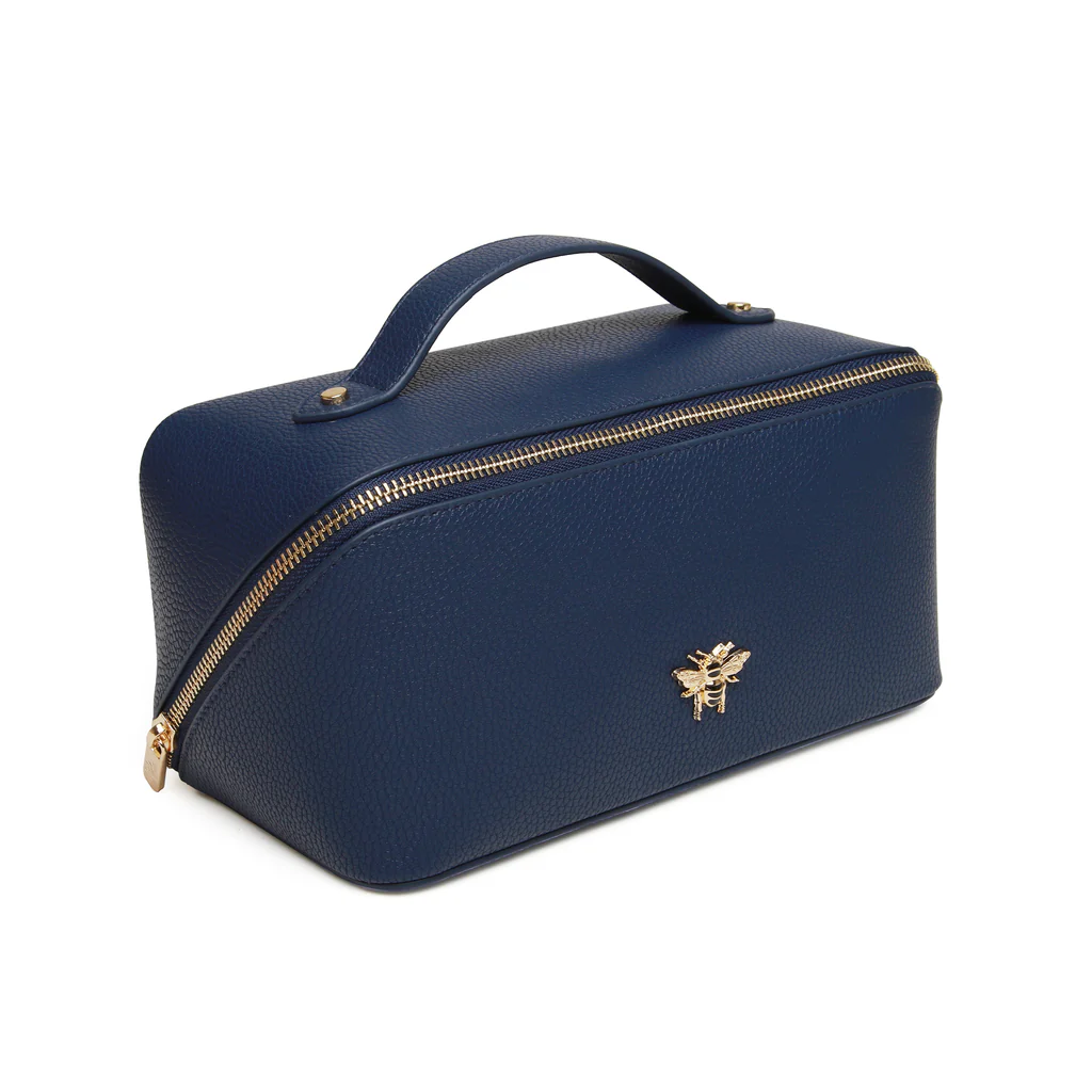 Mini Train Case Navy