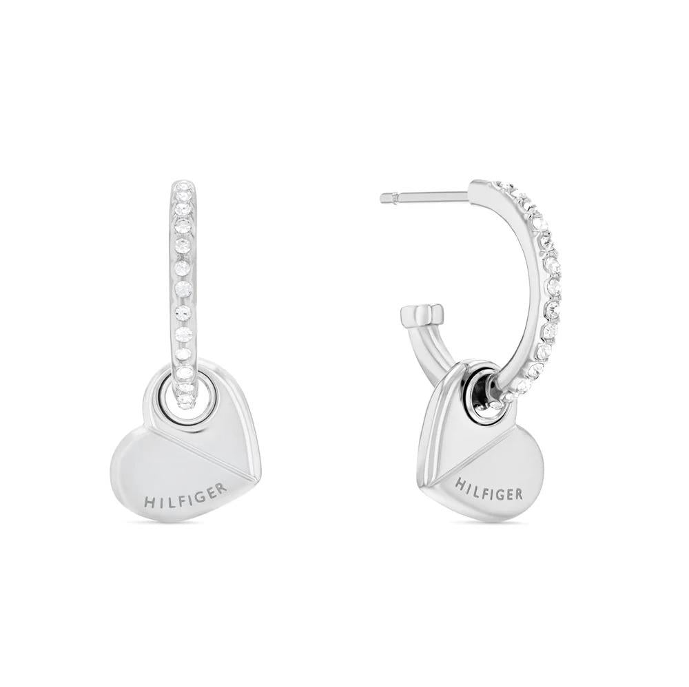 Ladies Heart Drop Earrings
