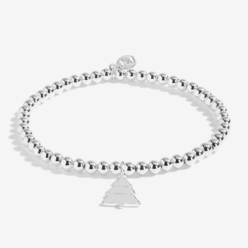 Christmas A Little | White Christmas | Silver | Bracelet | 17.5cm Stretch