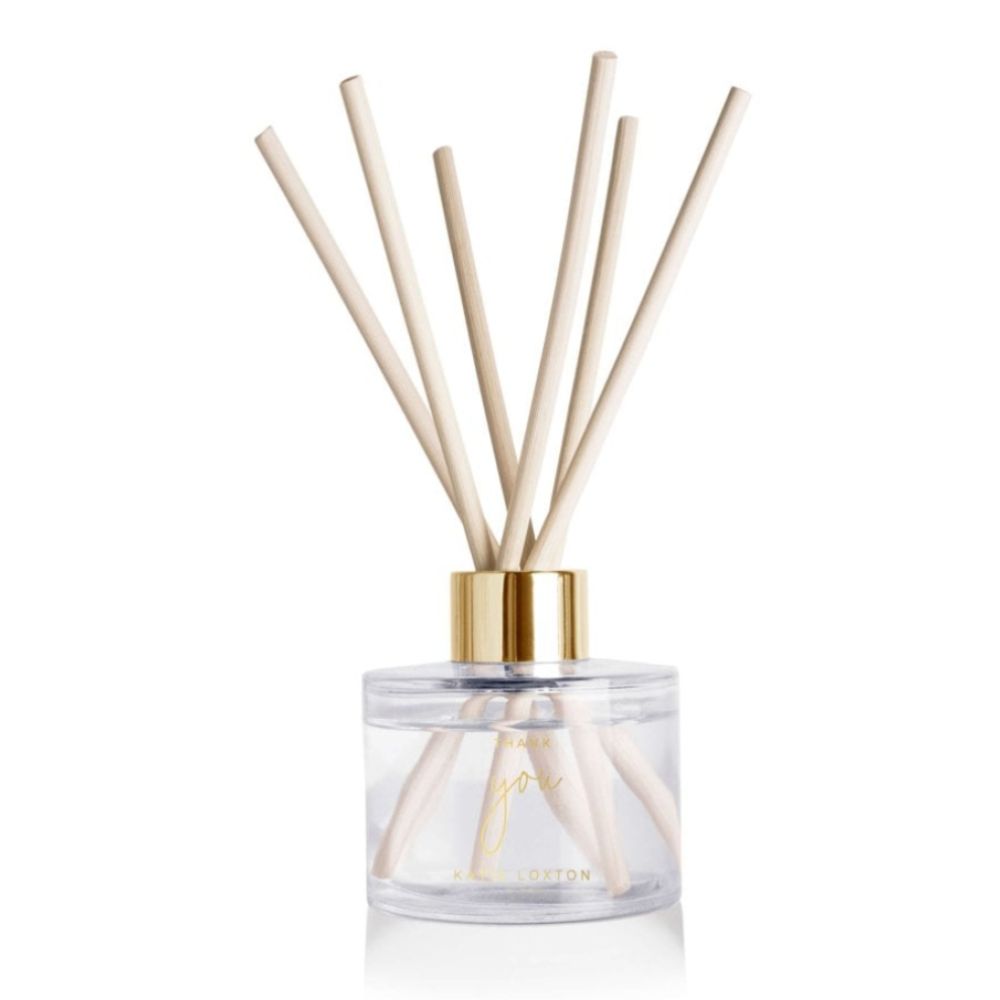 Sentiment Reed Diffuser | Thank You | White Orchid & Soft Cotton | 100ml