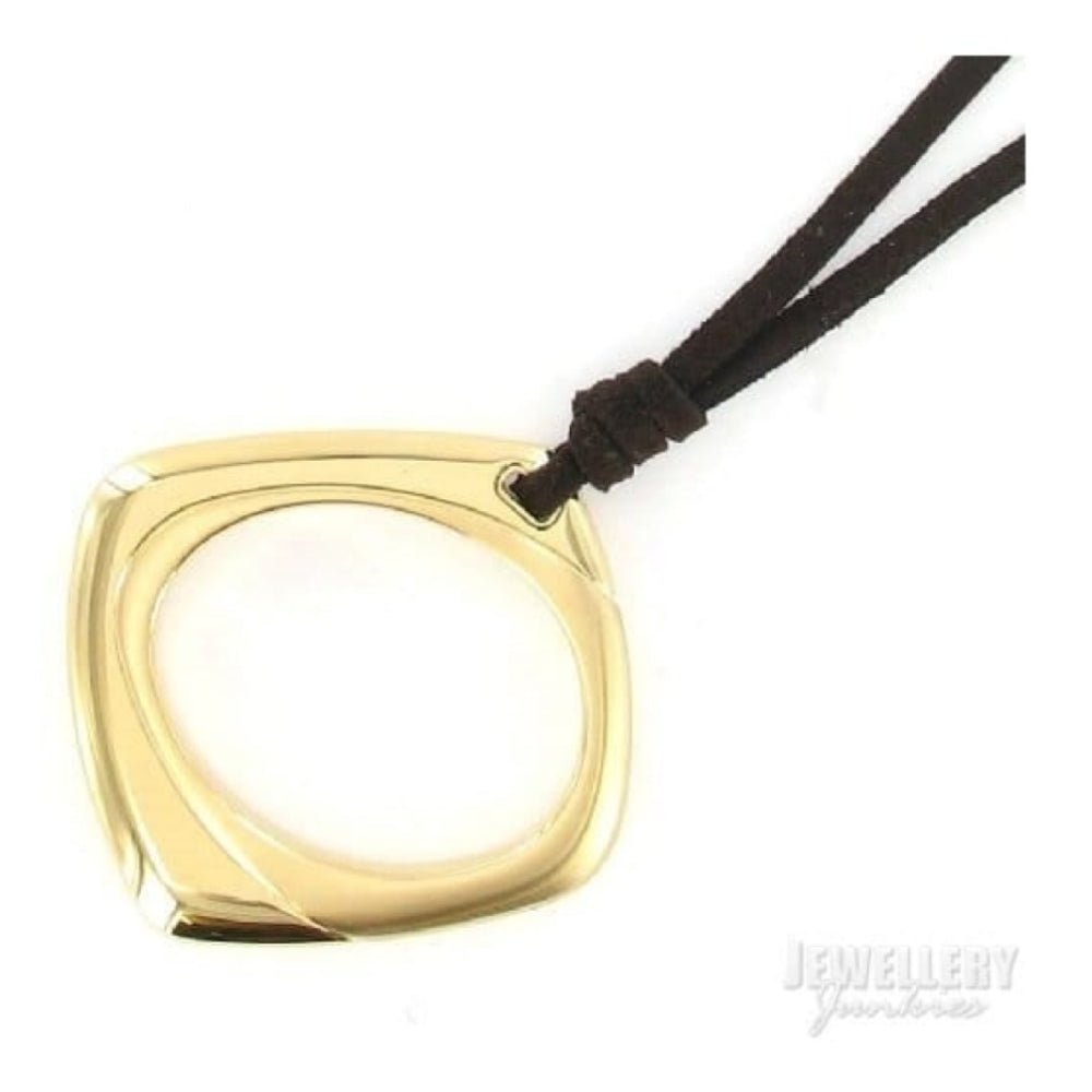 Ladies Gold Plated Stainless Steel Pendant Necklace