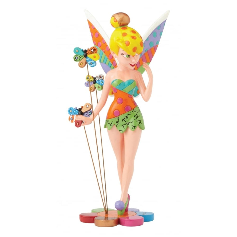 Tinker Bell On Flower Figurine