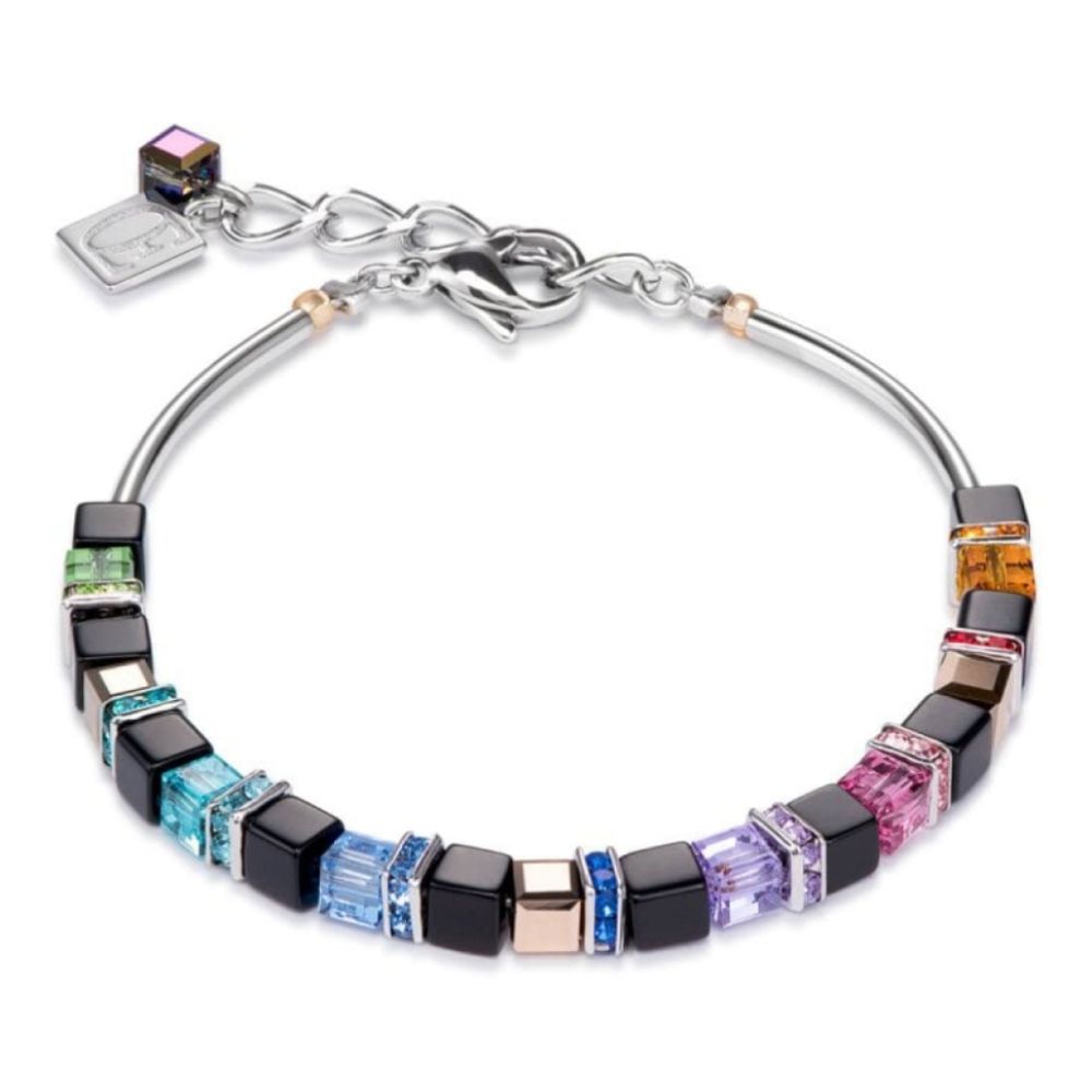 Multicolour Geo Cube Bracelet