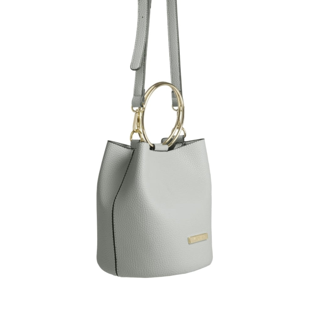 SUKI BUCKET BAG - pale grey - 20x18x6cm
