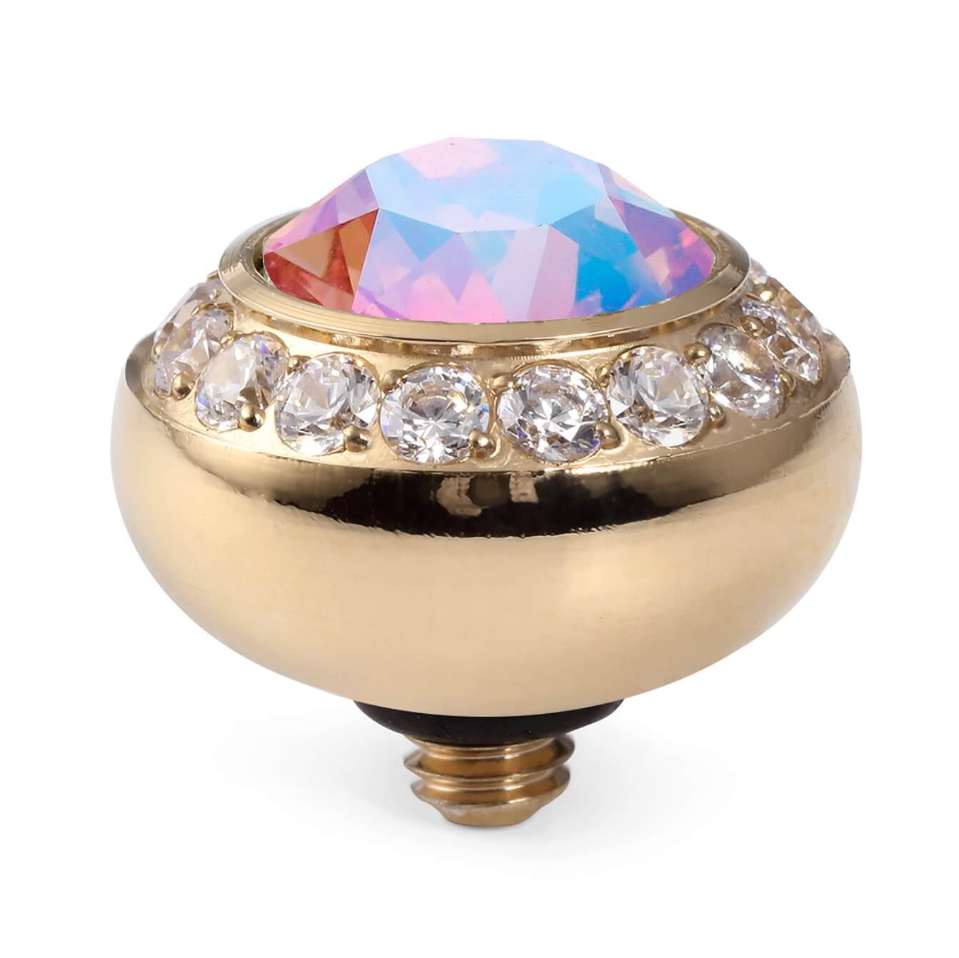 Tondo Deluxe (G/P) 10mm Light Rose Shimmer Top