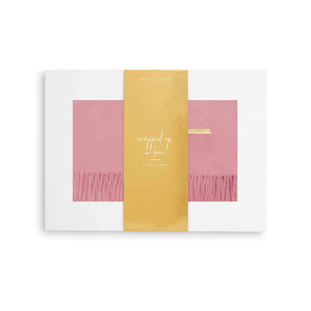Thick Plain Scarf | Foxglove Pink