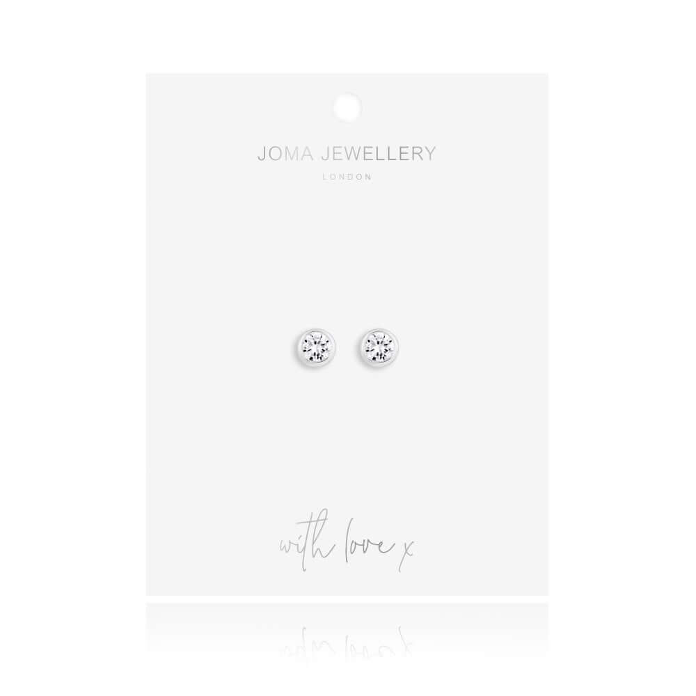 Esme | Silver | CZ | Earrings