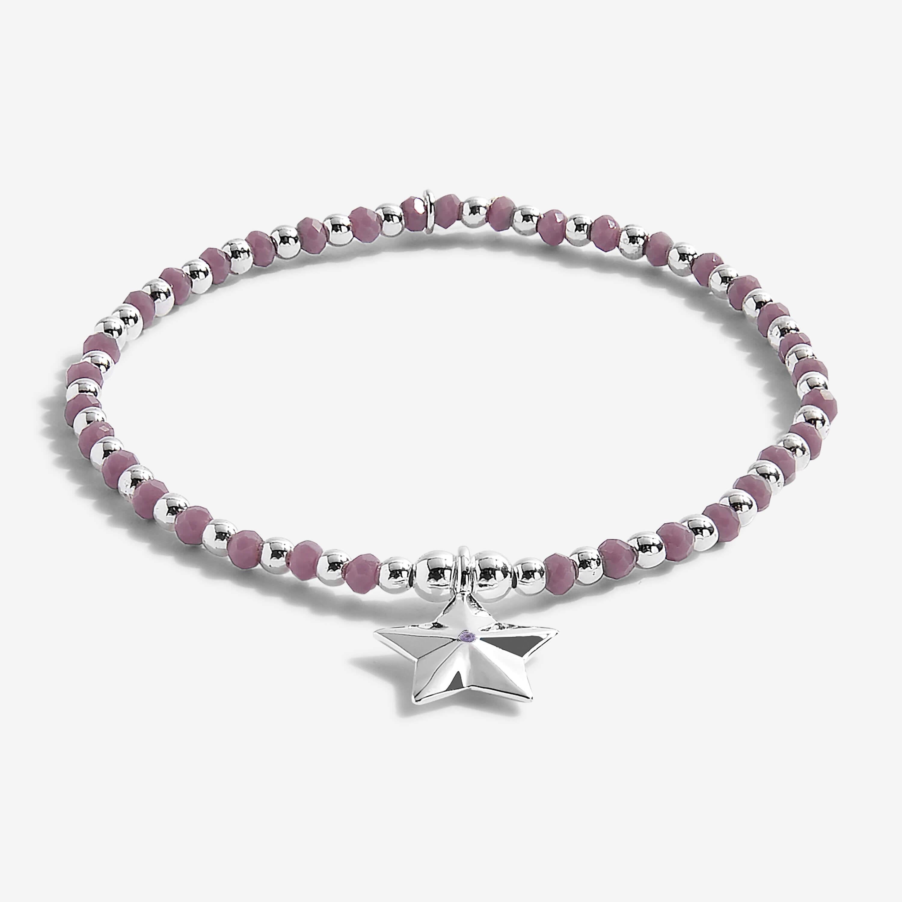 Colour Pop A Little | Wonderful Auntie | Silver | Bracelet | 17.5cm Stretch